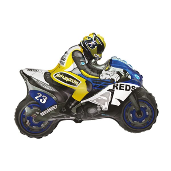 Motocikls zils 84x66 cm, 10 eiro