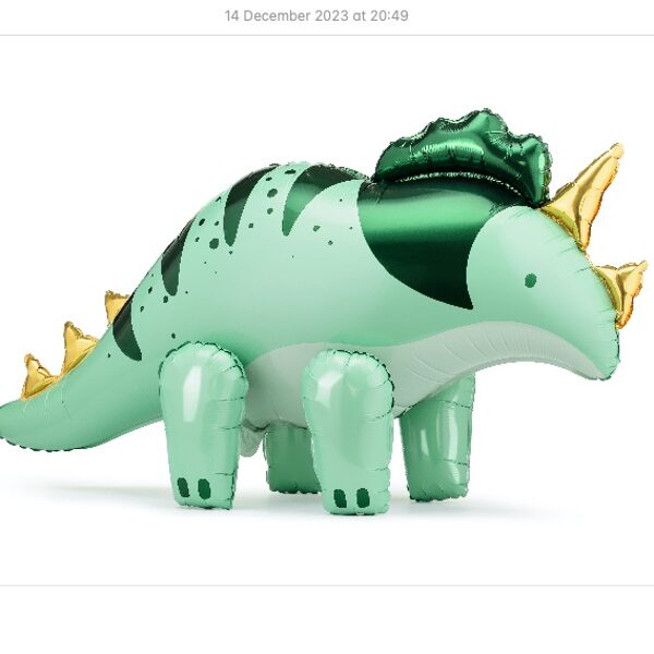 Dinozaurs stāvbalons 93 x 49 cm, 12 eiro