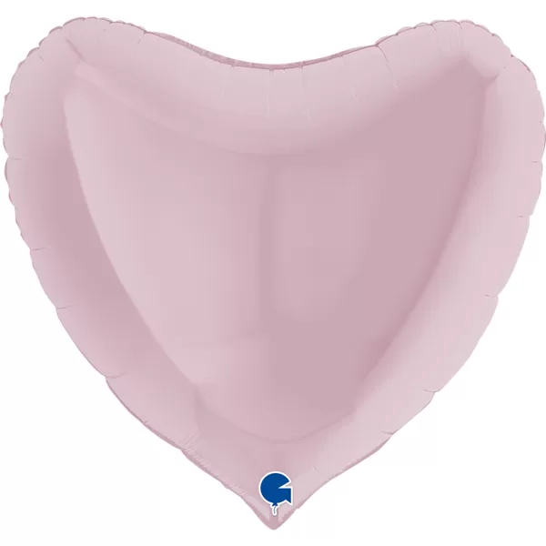 Rozā sirds XXL 91 cm, 25 eiro