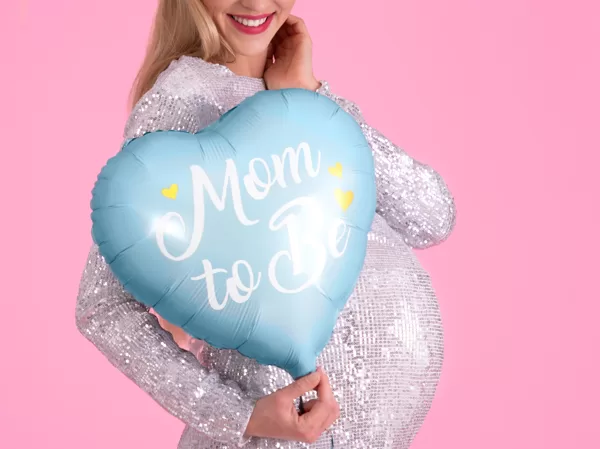 Mom to be zils balons 5 eiro