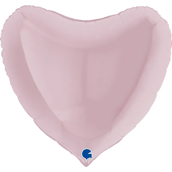 Rozā sirds XXL 91 cm, 25 eiro